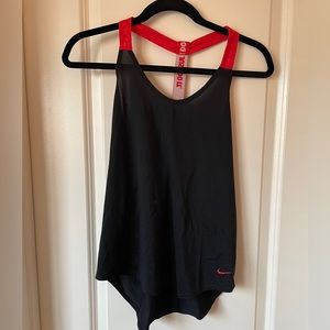 Nike black tank top, size medium.